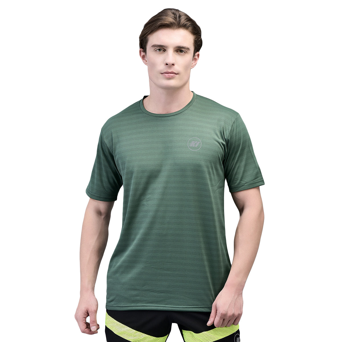 KI Dry Fit Dark Green Active Wear T Shirts Performance Gear for Gym KI Sports