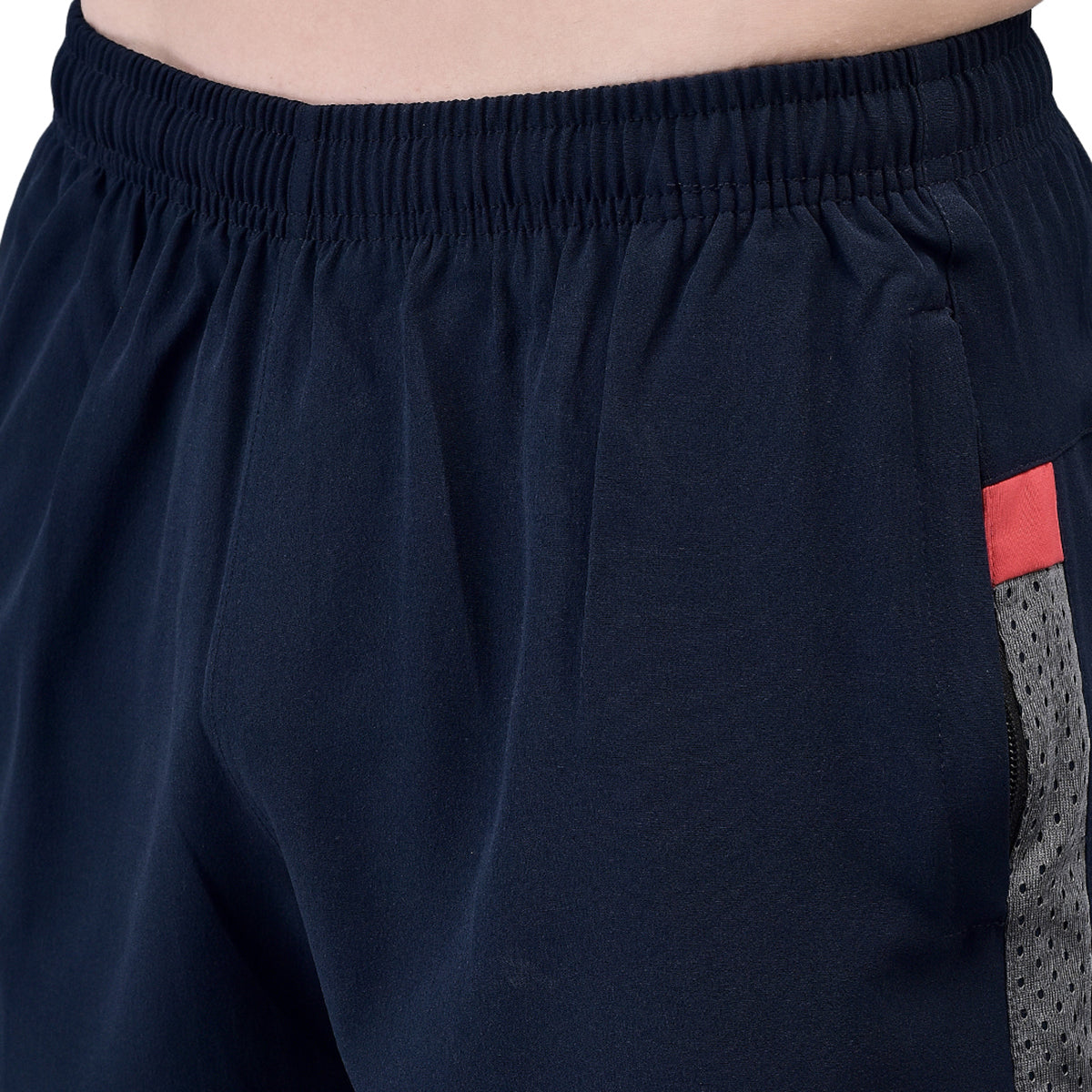 KI Elite Navy With Side Stripes Training Shorts - Performance Gear for Professional Athletes - KI Sports