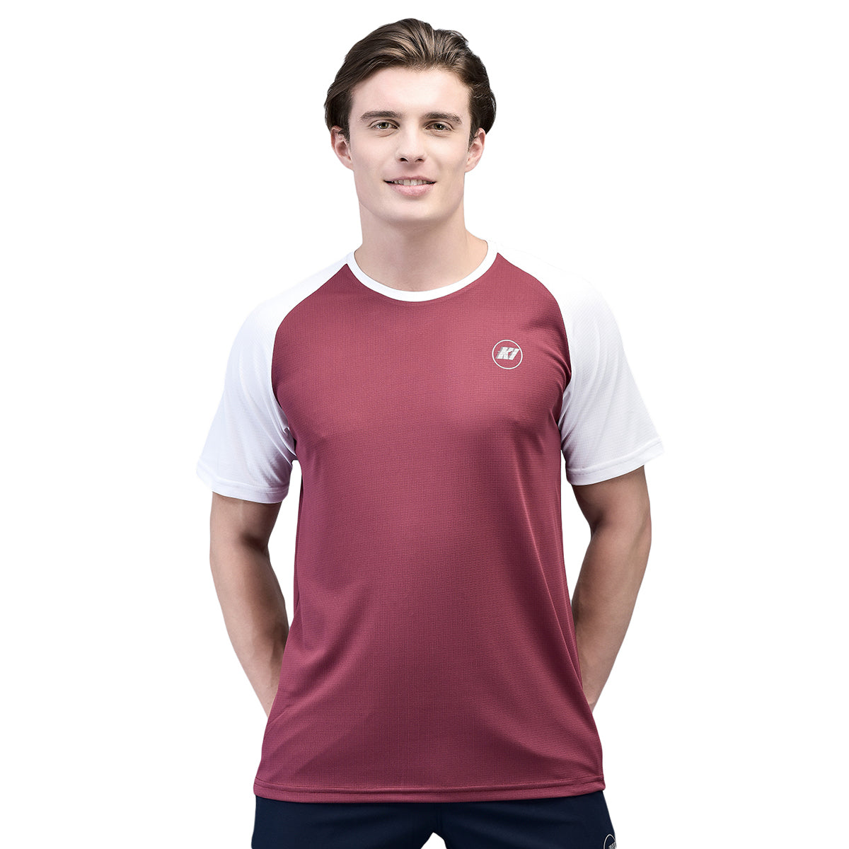 KI Dry Fit Magenta Active Wear T-Shirts - Performance Gear for Gym Enthusiasts and Outdoor Athletes - KI Sports