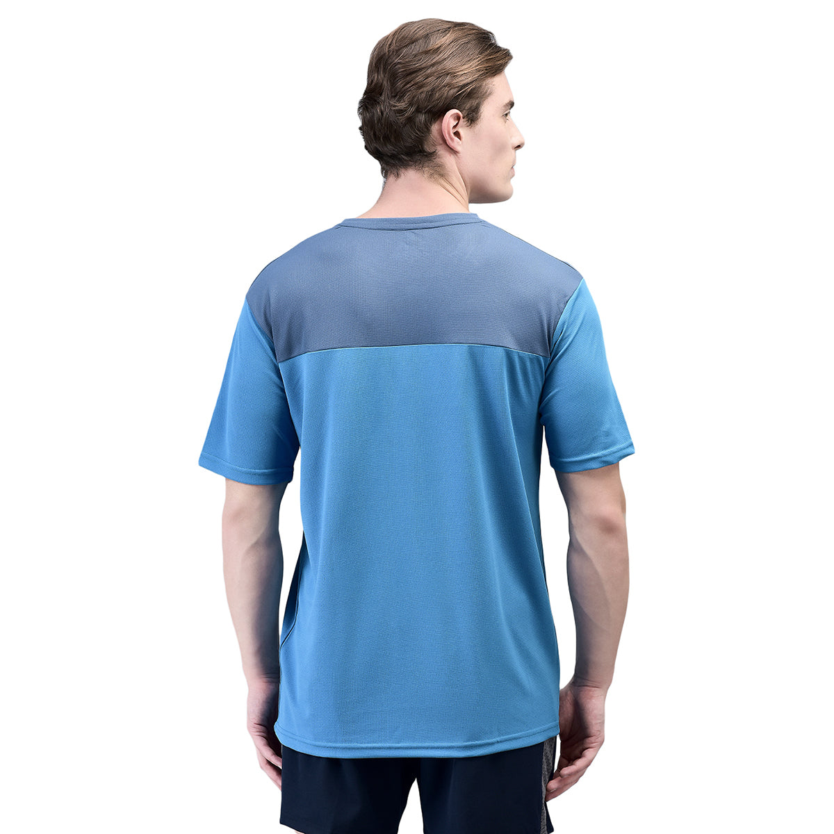 KI Dry Fit Pastel Blue Active Wear T-Shirts - Performance Gear for Gym Enthusiasts and Outdoor Athletes - KI Sports