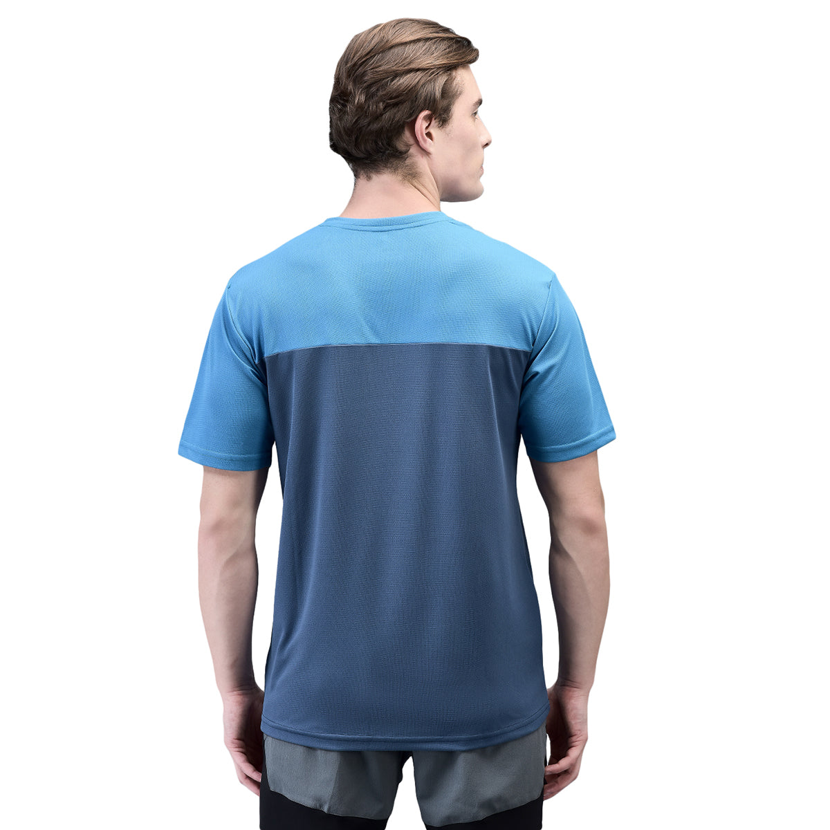 KI Dry Airforce Blue Active Wear T-Shirts - Performance Gear for Gym Enthusiasts and Outdoor Athletes - KI Sports