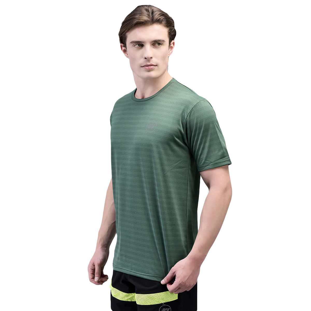 KI Dry Fit Dark Green Active Wear T-Shirts - Performance Gear for Gym Enthusiasts and Outdoor Athletes - KI Sports