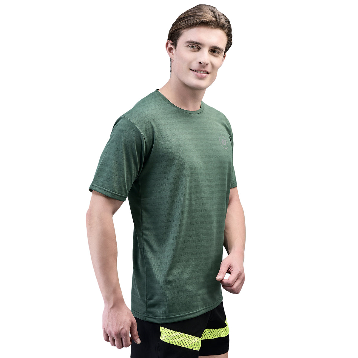 KI Dry Fit Dark Green Active Wear T-Shirts - Performance Gear for Gym Enthusiasts and Outdoor Athletes - KI Sports