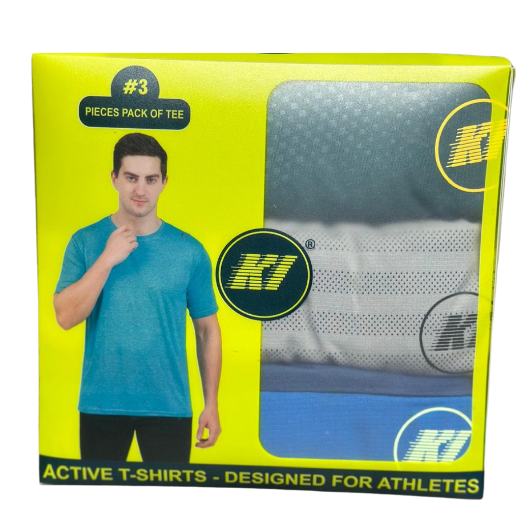 KI Essentials T-Shirt Pack - Set of 3 Premium Tees for Ultimate Comfort and Style - KI Sports