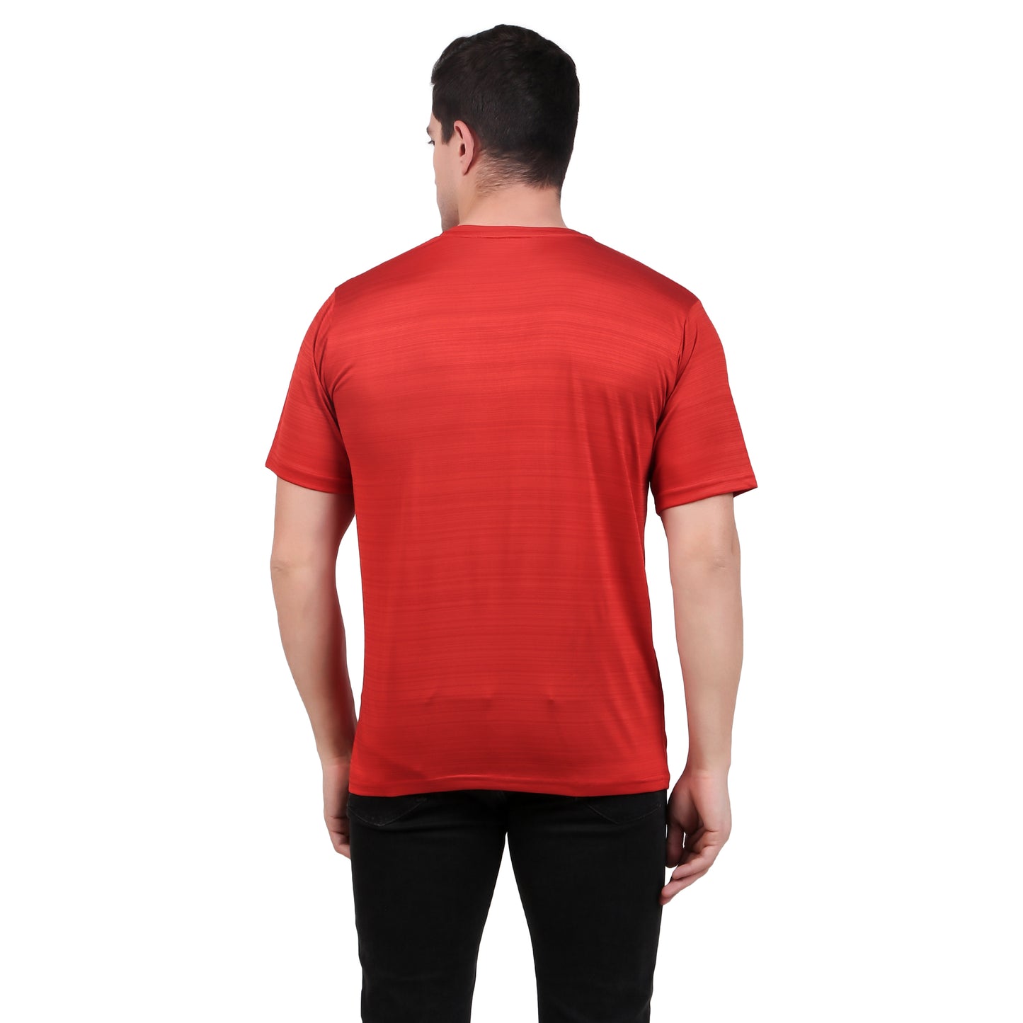 KI Activewear Red Men's Performance T-Shirt - Lightweight, Breathable, and Stylish - KI Sports