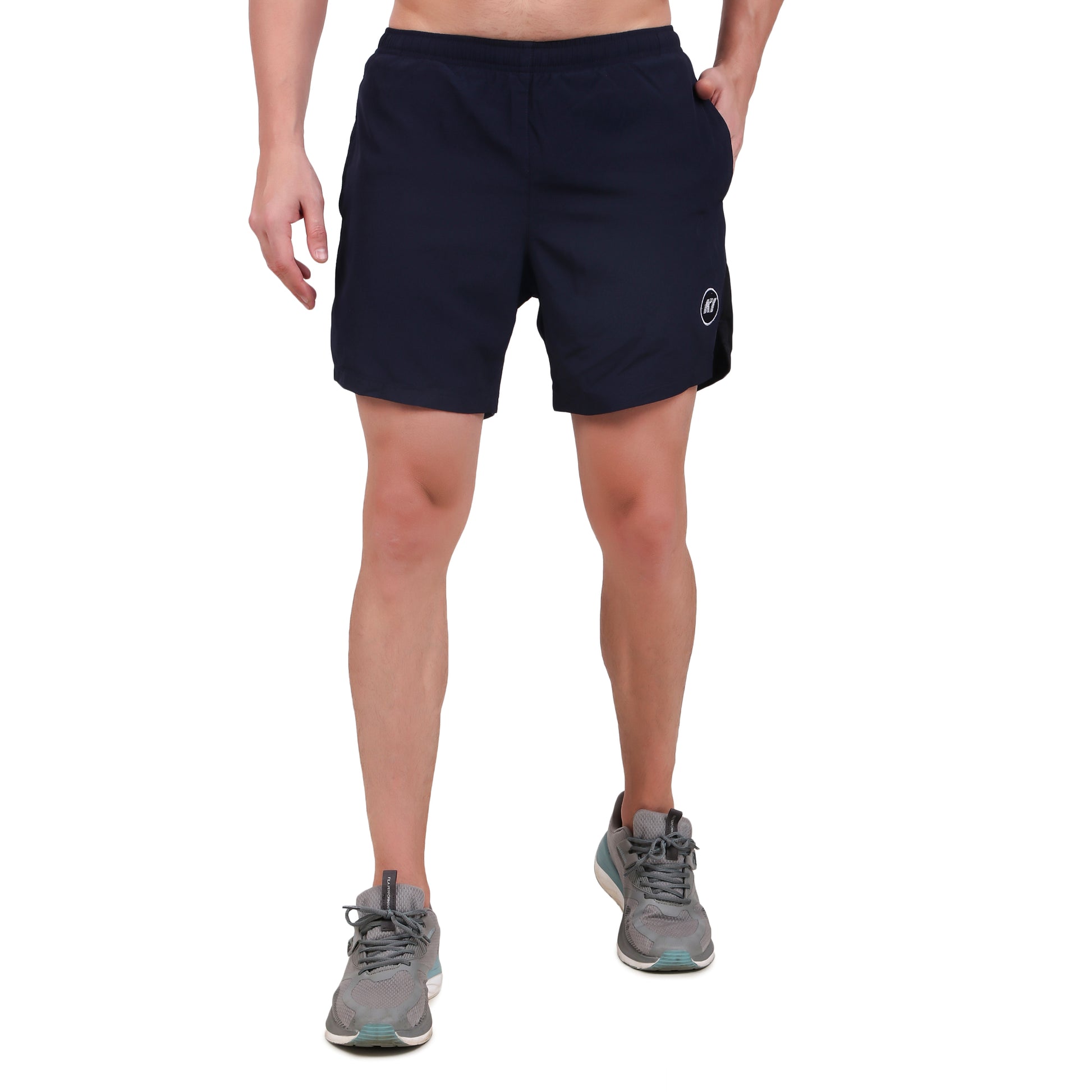 KI Navy Training Shorts With Running Supporter - Versatile Comfort for Active Lifestyles - KI Sports