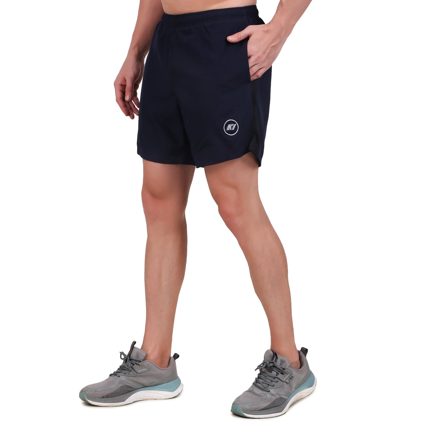 KI Navy Training Shorts With Running Supporter - Versatile Comfort for Active Lifestyles - KI Sports