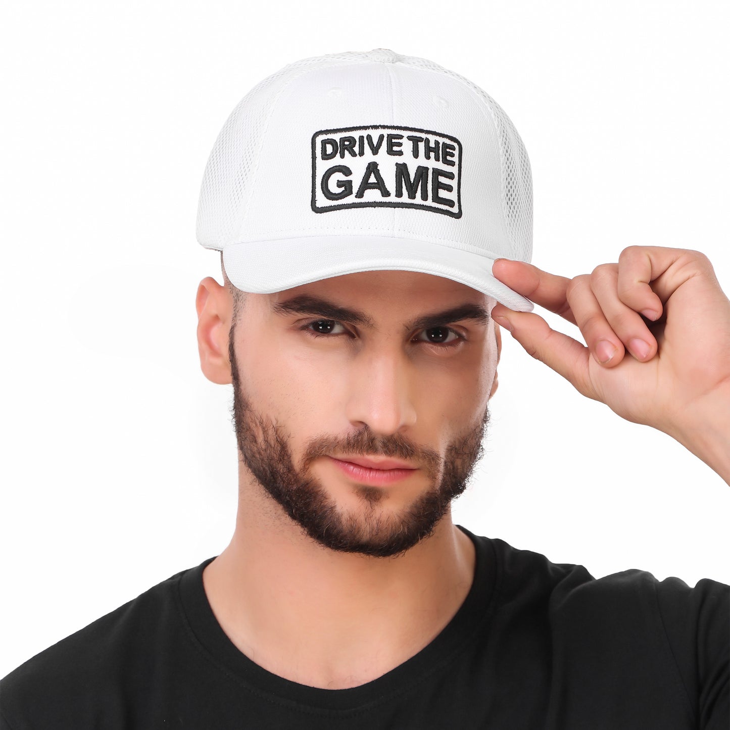 Drive the Game Cap White - Ultimate Comfort and Style for Every Athlete - KI Sports