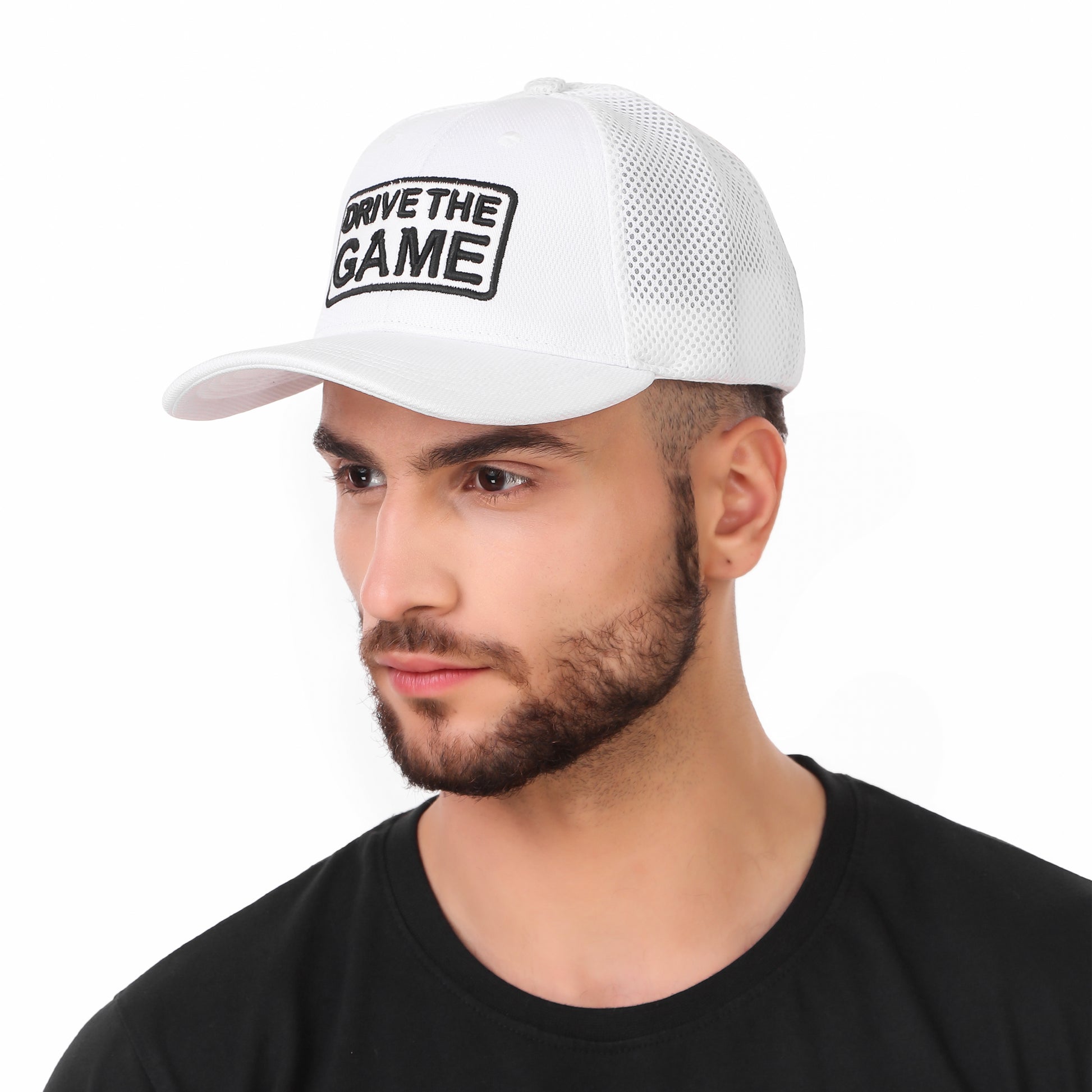 Drive the Game Cap White - Ultimate Comfort and Style for Every Athlete - KI Sports