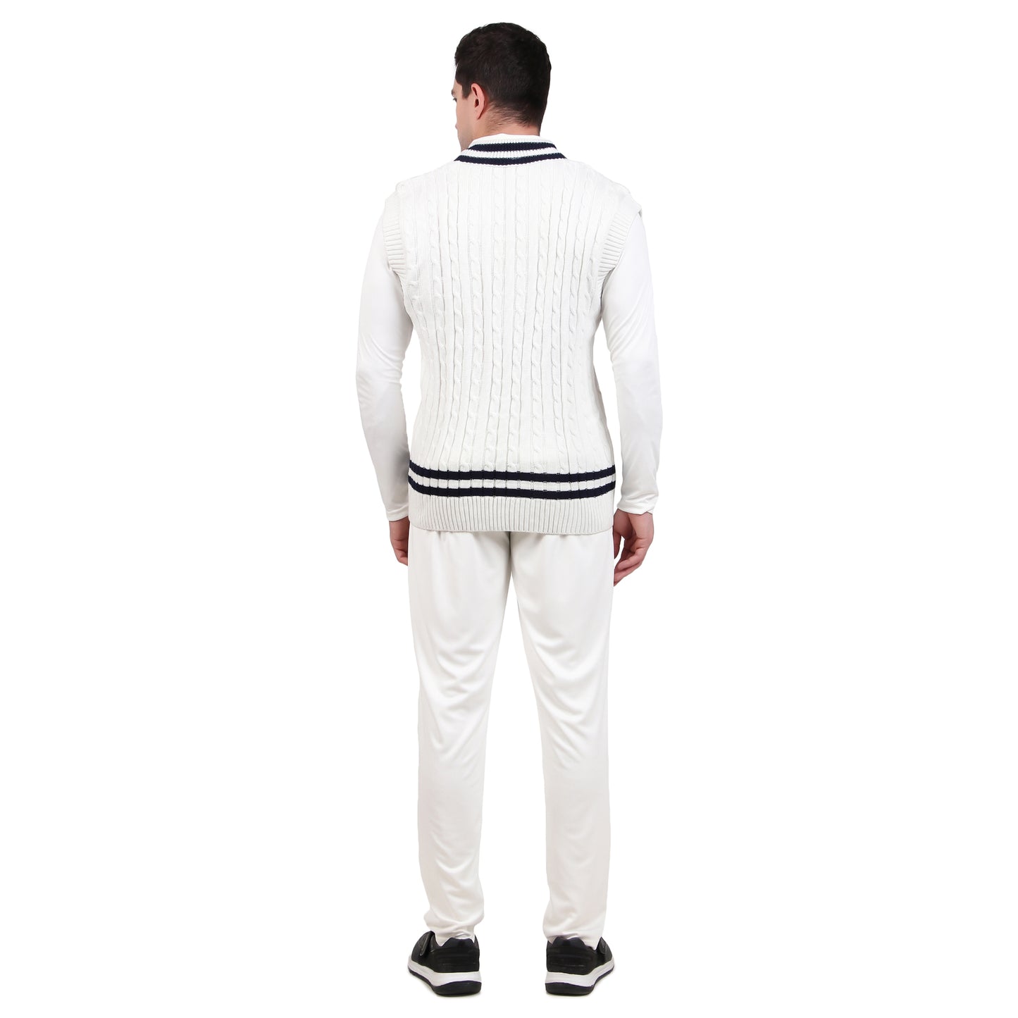 KI Professional Half Sleeve Cricket Sweater - Performance Gear for Winter Matches - KI Sports